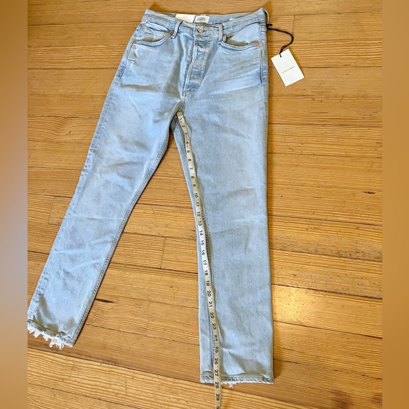 Citizens of Humanity Jolene High Rise Vintage Slim Straight Ace High Sz 28 - Picture 10 of 16